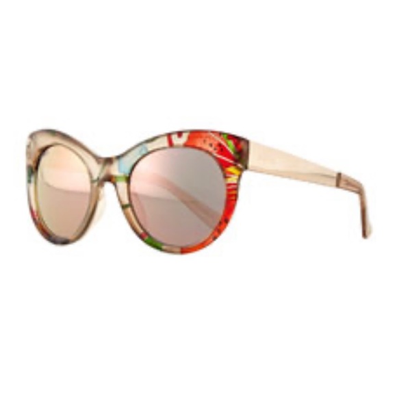 GUCCI SUNGLASSES OPTYL FLORA CAT EYE METALLIC TEMPLES GG 3739/S 2FX0J - Picture 3 of 3